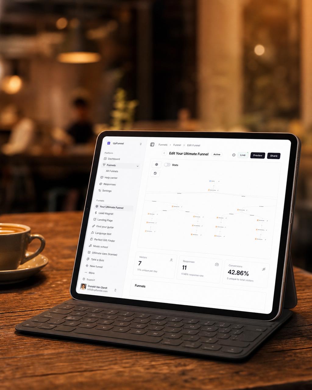 12 Best Typeform Alternatives for 2025: Complete Guide | UpFunnel — generated ad (4:5)