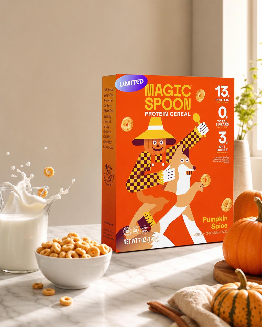Pumpkin Spice Cereal — generated ad (4:5)