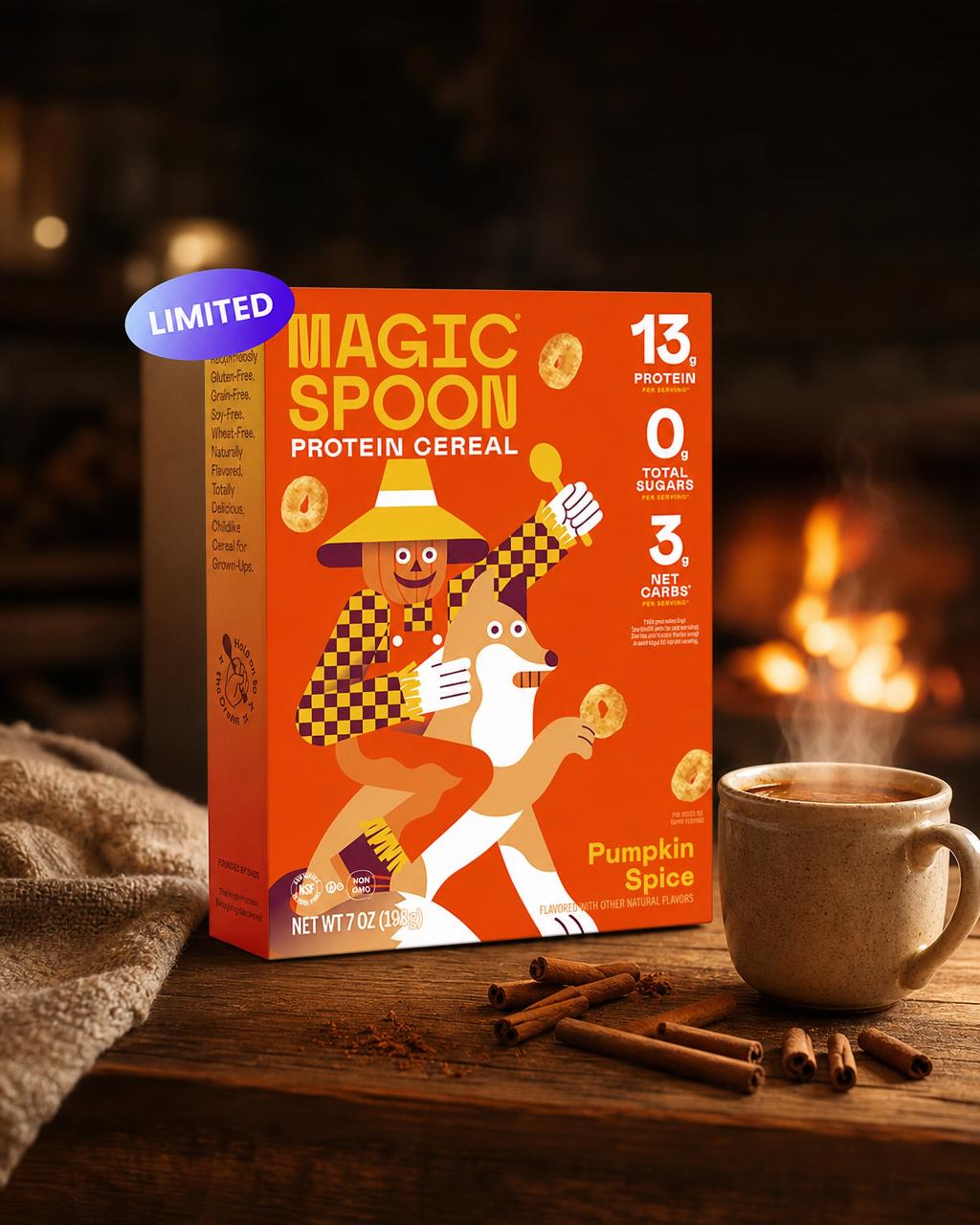 Pumpkin Spice Cereal — generated ad (4:5)