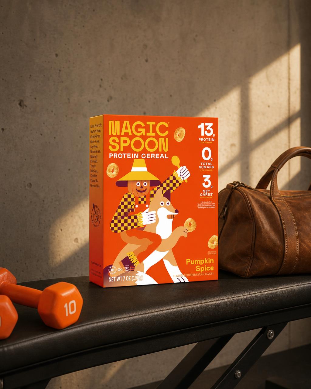 Pumpkin Spice Cereal — generated ad (4:5)